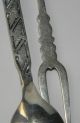 Vintage Sterling Silver Sugar Serivng Condiment Fork Spoon Aoe Athenian Owl Other photo 4