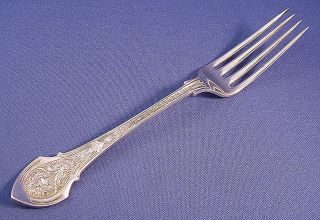 Angelo - Wood & Hughes Sterling Lunch Fork - “hp” photo