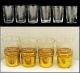 Puiforcat: Antique French Sterling Silver Vermeil & Crystal Shot Glass Set Of 10 Other photo 2