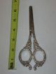 Antique/vintage Sterling Silver Grape Shears Berries & Leaves On Handles - 6 1/2 Other photo 11