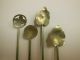 4 Silver Sipper Straws / Spoons - Victorian - 1920s Other photo 2