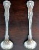 Antique Sterling Silver Pair Condiment Spoons George William Adams London 1857 Other photo 1