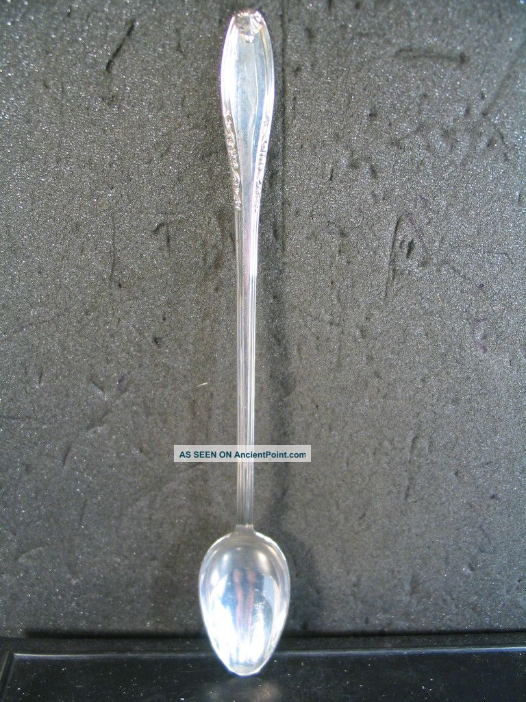 Sterling Manchester Leonore Iced Ice Tea Spoon Nm Other photo