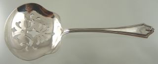 Dorchester Old Pierced Bon Bon Spoon Sterling By Watrous Mfg Co photo