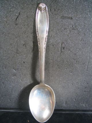 Sterling Manchester Leonore Serving Spoon 7 7/8 