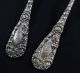 Harris & Shafer Sterling Silver Repousse Flatware Serving Pieces Spoon And Fork Other photo 9