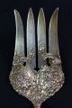 Harris & Shafer Sterling Silver Repousse Flatware Serving Pieces Spoon And Fork Other photo 4