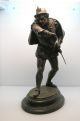 Emile Guillemin (1841 - 1907,  France) Pair Of High Quality Silvered Bronze Statues Other photo 6