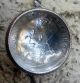 Pair Of 1930s King George India 1/2 Rupee Silver Coin Salt Spoons Salt Cellars photo 3