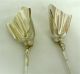 2 Antique Wood & Hughes American Aesthetic Movement Serving Spoons / Scoops Other photo 1