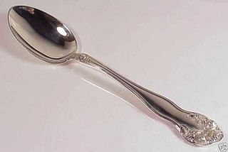 Watson Wedding Rose Sterling Tablespoon Serving Spoon photo