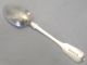 Antique English 1859 Sterling Silver Fiddle Soup Table Spoon Exeter J&j Williams Other photo 3