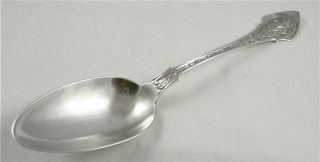 Antique Wood & Hughes Sterling Silver Serving Spoon photo