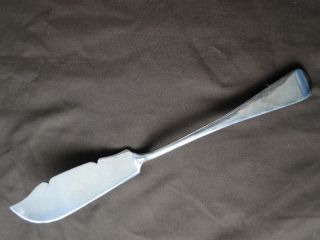 Old English Butter Knife Sterling Silver London 1899 photo
