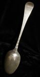 260 Years Old English Sterling Silver 2.  5 Ounce Hanoverian George Ii 1752 Spoon Other photo 3