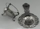 Antique Russian 875 Silver Gilt Tea Strainer Other photo 4