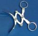 European 800 Sterling Scissor Tongs Other photo 1