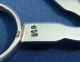 European 800 Sterling Scissor Tongs Other photo 3