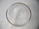 Vintage Weidlich Etched Glass Sterling Silver Rim Modern Vogue 1926 Pattern Bowl Other photo 4