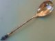 Fine 1888 Russian Silver Gilt Enamel Spoon By G.  Klingert Moscow Russia photo 6