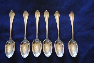 Sterling Silvertowle Paul Revere Teaspoons With Mono photo