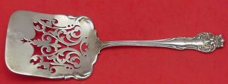 Queen By Mount Vernon Howard Sterling Silver Waffle Server Pierced 7 3/4 