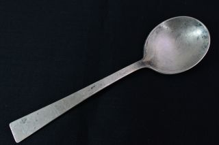 Allan Adler Dinner Spoon Hand Hammered Sterling Silver Flatware photo