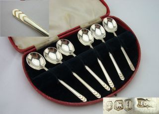 Vintage Silver Coffee Spoons - Sheffield 1933 - James Dixon & Sons Ltd photo