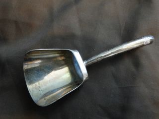 Caddy Spoon Made In Sterling Silver 800 Italy Circa 1960 - photo