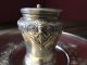 Inkwell Large - Sterling Silver Antique C.  1840 Other photo 1