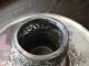 Inkwell Large - Sterling Silver Antique C.  1840 Other photo 5