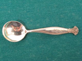 1 Shiebler Sandringham Sterling Silver Bouillon Soup Spoon 1895,  5 1/2 Inch photo