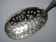 A Solid Silver Strainer Sifter Spoon Ladle 812 Silver Austria Ca1861 Excellent Other photo 4