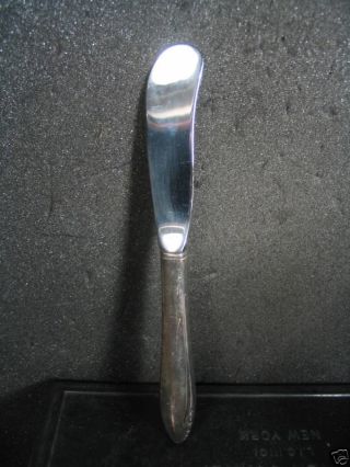 Heirloom Sterling Lasting Spring Hollow Handle Butter photo