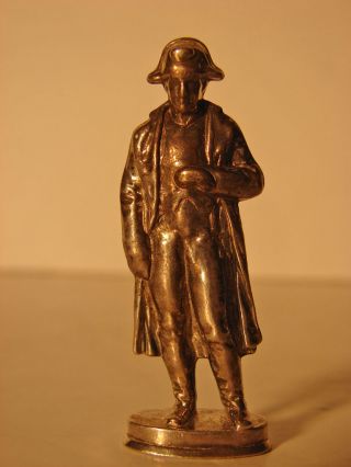 Sterling Silver Napoleon Figurine photo