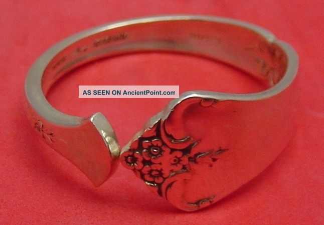 Stately By State House Sterling Silver Napkin Ring Custom Made Other photo