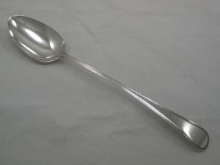 Antique Silver Basting Spoon London 1791 Georgian photo