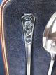 Antique Edward Viii Commemorative Sterling Silver Demitasse Spoons Other photo 2