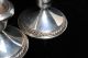 Vintage Sterling Silver Weighted Candleholders Other photo 1