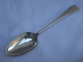 Large Antique English Sterling Silver George Iii 1797 Serving Spoon,  London. photo