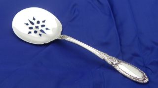 Towle Old Mirror Pattern Bonbon Server Solid.  925 Sterling Silver,  25.  7g photo
