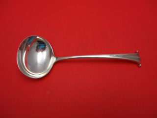 English Onlsow By Worcester Sterling Silver Gravy Ladle 7 