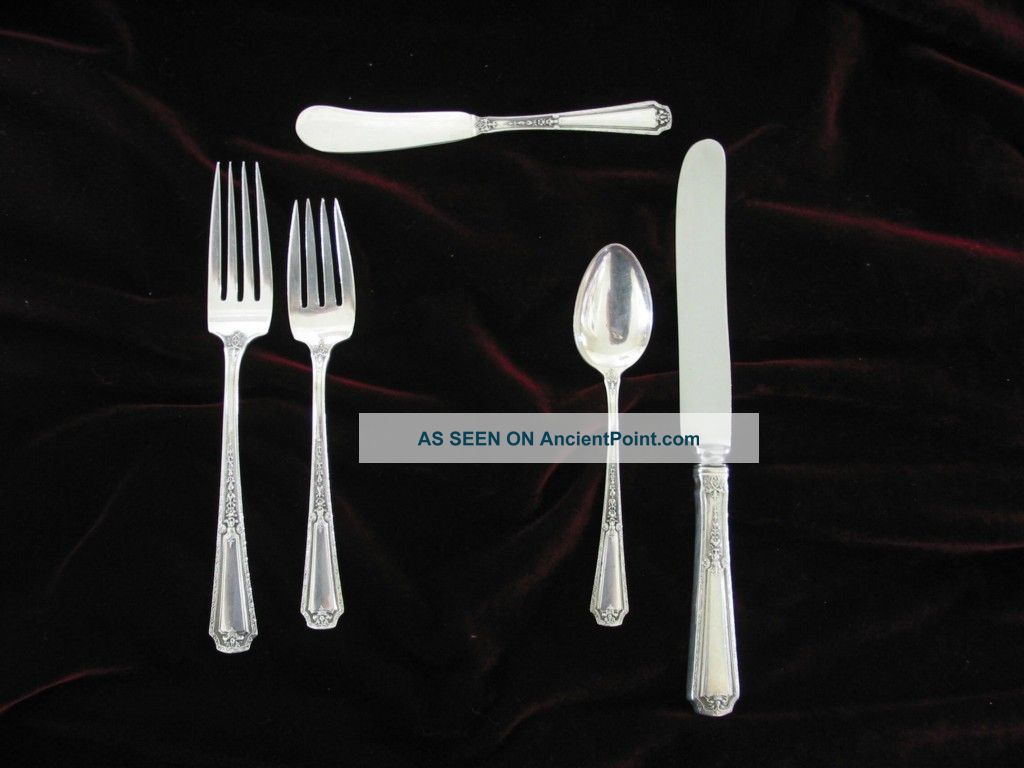 Louis Xiv Towle Service For 8 Towle photo