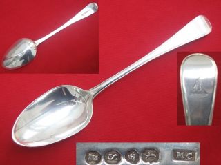 Quality William Iv 1833 Sterling Silver English Serving Spoon Mary Chawner. photo