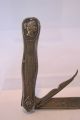 19th Century Coin Silver Folding Knife Beautifully Decorated Engraved Other photo 2
