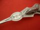 Hart Bros.  Sterling Silver Lobster Spoon 3d Figural & Realistic Applied C.  1865 Other photo 3
