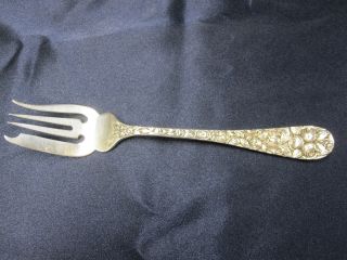 Old Baltimore Rose Salad Fork In Sterling By Schofield Ultra Crisp photo