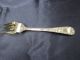 Old Baltimore Rose Salad Fork In Sterling By Schofield Ultra Crisp Other photo 2