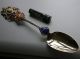 Stunning Large Solid Silver/gilt/enamel ' Great Britain ' Spoon - 1936 - 40g Other photo 6