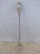 Russian Art Nouveau Silver 84 Lemon Fork Marked Hand Crafted Engraving Other photo 1